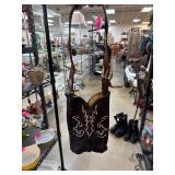 Handmade Tote Bag Made From a Cowboy Boot