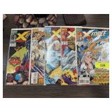 5PC COMIC BOOKS X-FORCE