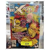 X-FORCE COMIC BOOK #12 KEY 1ST APP OF CRULE