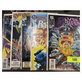 5PC COMIC BOOKS BATMAN SILVER SURFER