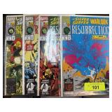 RESURRECTION #1-4 COMIC BOOKS