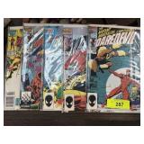 5PC COMIC BOOKS DAREDEVIL