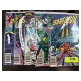 5PC COMIC BOOKS DAREDEVIL