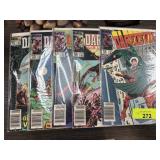 5PC COMIC BOOKS DAREDEVIL