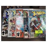 5PC COMIC BOOKS UNCANNY X-MEN