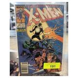 UNCANNY X-MEN COMIC BOOK #249 KEY NOTE