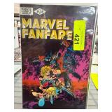 Marvel Fanfare Comic Book Issue 1