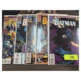 5PC BATMAN COMIC BOOKS