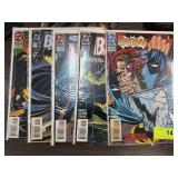 5PC BATMAN COMIC BOOKS