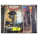 3PC COMIC BOOKS BATMAN V PREDATOR