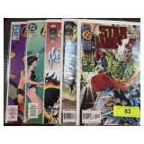 QTY 5 COMIC BOOKS STAR JAMMERS +