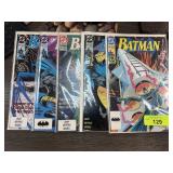 BATMAN 5PC COMIC BOOKS