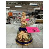 Italian Ceramic Bell by GV Capodimonte