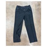 Greg Norman Mens Black Trousers, Size 3434