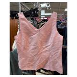 Ann Taylor Pink Womens Sleeveless Top, Size 12