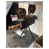 Decorative Vintage-Style Movie Projector Replica