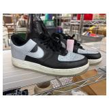 Nike Air Force 1 Low Black and Gray Sneakers