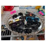 Sunglasses on Decorative Tray