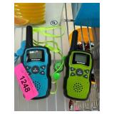 WisHouse Kids Walkie Talkies Set in Blue and Green