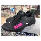 Nike Shox Black Mens Sneakers, Size 14