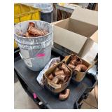 Copper Pipe Fittings, 43.1 lbs Total Weight