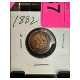 1882 United States Indian Head Cent Coin