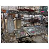 Decorative Assorted Glass and Ceramic Pieces