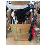 Wardrobe Box of Assorted Clothing