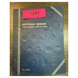 Buffalo Nickel Collection 1913-1938 in Album