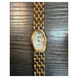 Helbros Quartz Womens Gold-Tone Watch