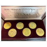 1986 Texas Sesquicentennial Commemorative Medallio