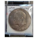 1973 Eisenhower Dollar Coin MS63/64