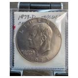 1973-D Eisenhower Dollar MS64/65