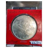 1963 Canada Silver Dollar Coin in Protective Holde
