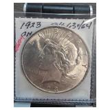 1923 Peace Silver Dollar MS63/64
