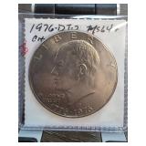1976-D Type 2 Eisenhower Dollar MS64