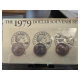 1979 Susan B. Anthony Dollar Souvenir Set