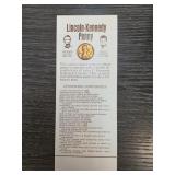 Uncirculated Lincoln-Kennedy Penny