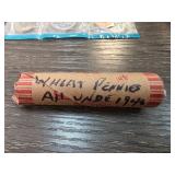 Roll of Wheat Pennies Predating 1940