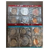 1968 U.S. Mint Uncirculated Coin Set in Original P