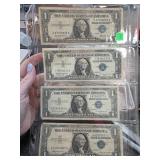 Series 1957B One Dollar Silver Certificates