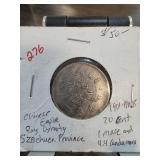 Chinese 20 Cents Coin, Qing Dynasty, Szechuan Prov
