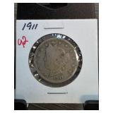 1911 Liberty Head Nickel in Protective Holder