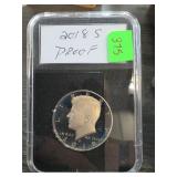 2018-S Kennedy Half Dollar Proof Coin