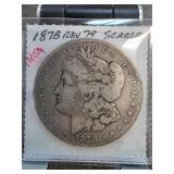1878 Morgan Silver Dollar Reverse 79 Variety Coin