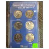 Complete 2-Year Susan B. Anthony Dollar Set (1979-