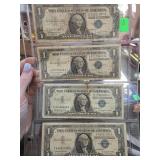 Series 1957 Silver Certificates Lot