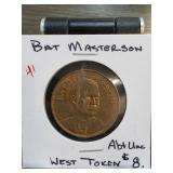 Bat Masterson Commemorative Token