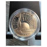 1986 Liberty Proof Half dollar