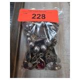 Jewelry Items Including Chains and Beads